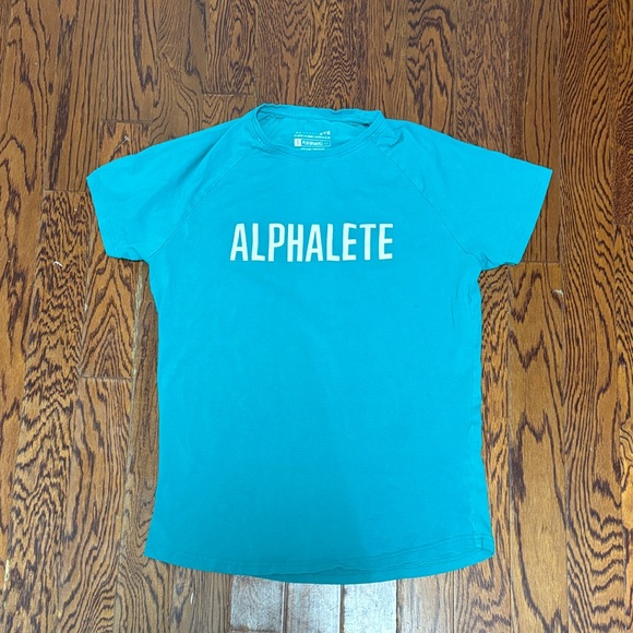Alphalete Tops - Alphalete Teal Short Sleeve Tee Women’s Size: Small